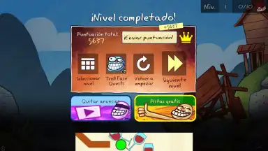 Capture d'écran de Troll Face Quest: Game of Trolls 3