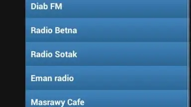 Capture d'écran de Egyptian Radio 2