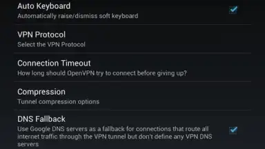 Capture d'écran de OpenVPN Connect 6