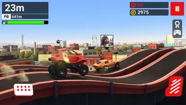 Capture d'écran de MMX Hill Climb 4