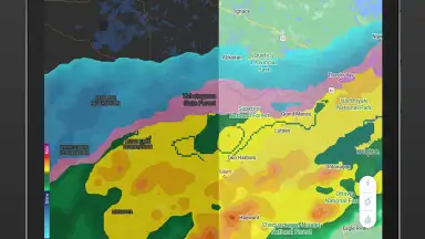 Capture d'écran de NOAA Weather Radar 17