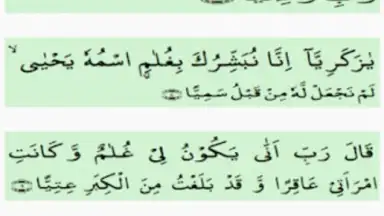Capture d'écran de Surah Maryam with Mp3 3