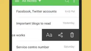 Capture d'écran de Secure Notes 8