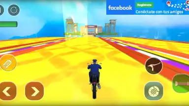 Capture d'écran de Police Bike Stunts Games 3