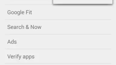 Capture d'écran de Google Play services 18