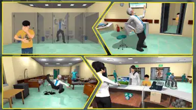 Capture d'écran de Scary Doctor 3D Pranks Fun 1