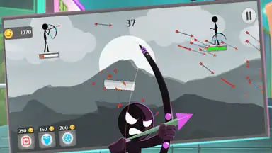 Capture d'écran de Arrow battle of Stickman 2
