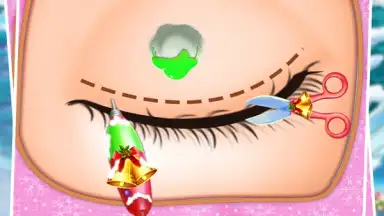Capture d'écran de Christmas Face Surgery: Virtual Surgery Hospital 4