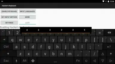 Capture d'écran de Hacker's Keyboard 3