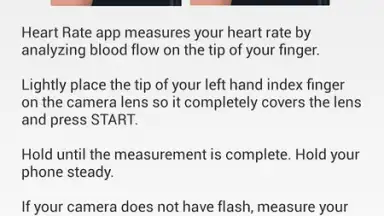 Capture d'écran de Heart Rate Monitor 1