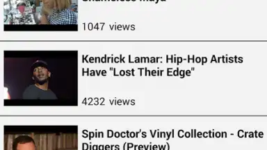 Capture d'écran de Playlist Viewer for YouTube 2