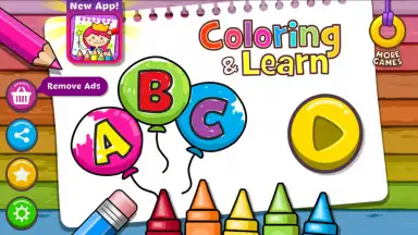 Capture d'écran de Coloring and Learn 8