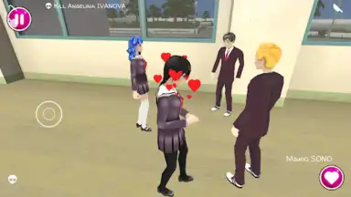 Capture d'écran de Yandere School 4