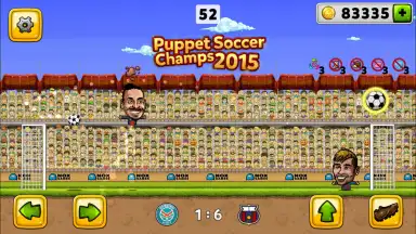 Capture d'écran de Puppet Soccer Champions 2015 2