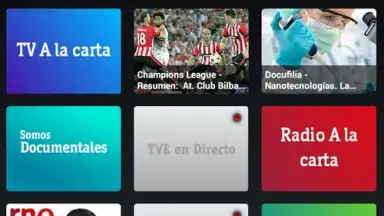 Capture d'écran de RTVE Play 16