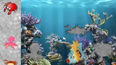 Capture d'écran de Fishes Puzzles for Toddlers ! 2