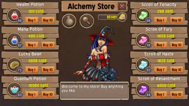 Capture d'écran de Epic Raiders - Old School RPG 2