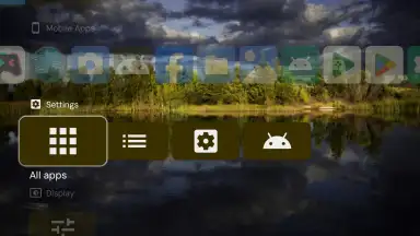 Capture d'écran de Projectivy Launcher 4