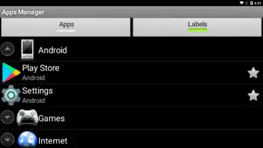 Capture d'écran de Apps Manager 4