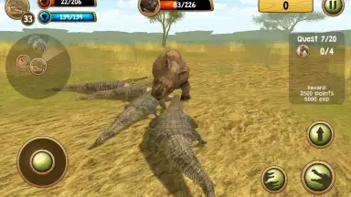 Capture d'écran de Wild Crocodile Simulator 3D 4