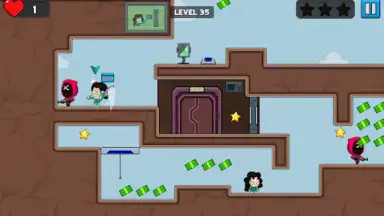 Capture d'écran de Squid Escape: Escape Together 4