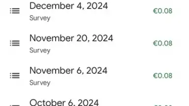 Capture d'écran de Google Opinion Rewards 4