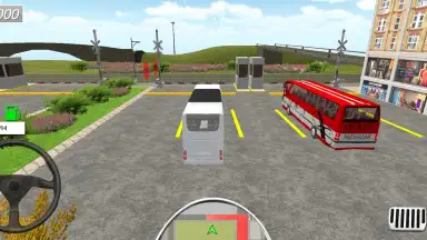 Capture d'écran de City Coach Bus Simulator 3D: New Bus Games Free 1