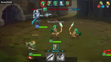 Capture d'écran de Legends at War! 4