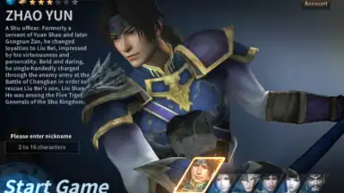 Capture d'écran de Dynasty Warriors Unleashed 7