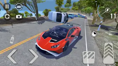Capture d'écran de Car Crash Simulator Mountain 6