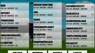 Capture d'écran de World of Cubes 7