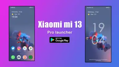 Capture d'écran de Xiaomi mi 13 pro launcher 7