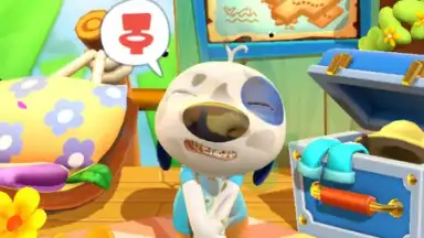 Capture d'écran de My Talking Hank: Islands 1