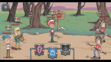 Capture d'écran de Backyard Heroes RPG 1