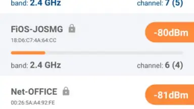 Capture d'écran de NetSpot 1