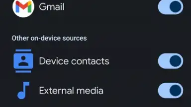 Capture d'écran de Google Mobile Services (GMS) 3