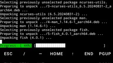Capture d'écran de Termux 10