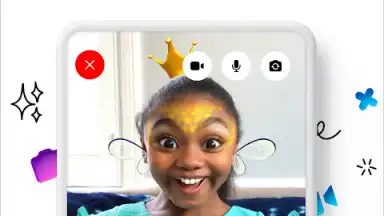 Capture d'écran de Facebook Messenger Kids 13