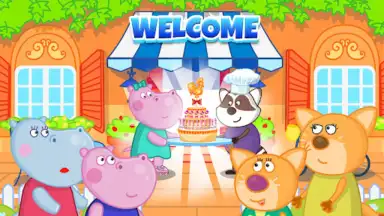 Capture d'écran de Kids Cafe with Hippo 9