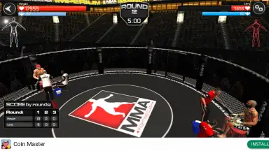 Capture d'écran de MMA Fighting Clash 15