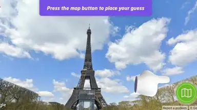 Capture d'écran de GeoGuessr 13