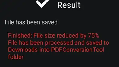 Capture d'écran de PDF Conversion Tool 4