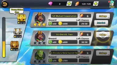 Capture d'écran de Saiyan Legends 8