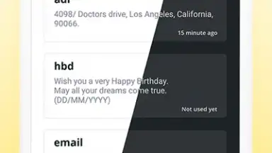 Capture d'écran de Writing Star: Text Expander & Auto-complete text 13