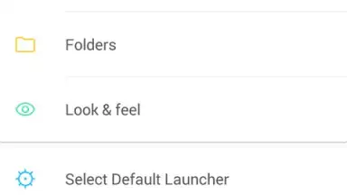 Capture d'écran de M Launcher 6