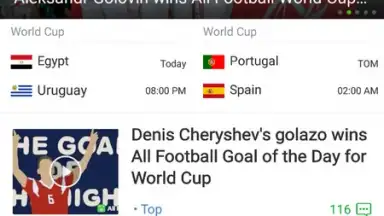 Capture d'écran de All Football - News & Scores 1