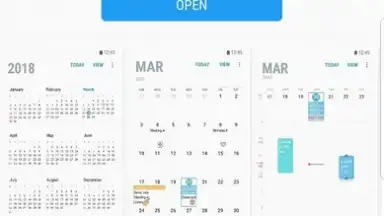 Capture d'écran de Samsung Calendar 1