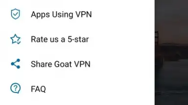 Capture d'écran de Goat VPN 6