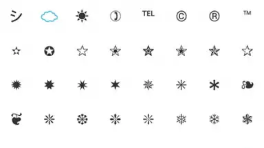 Capture d'écran de ASCII Text Symbols 3