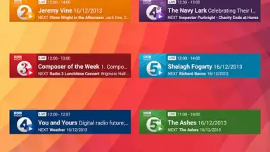 Capture d'écran de BBC iPlayer Radio 10